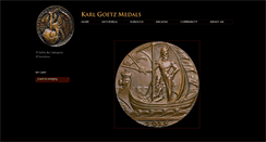 Desktop Screenshot of karlgoetzmedals.com